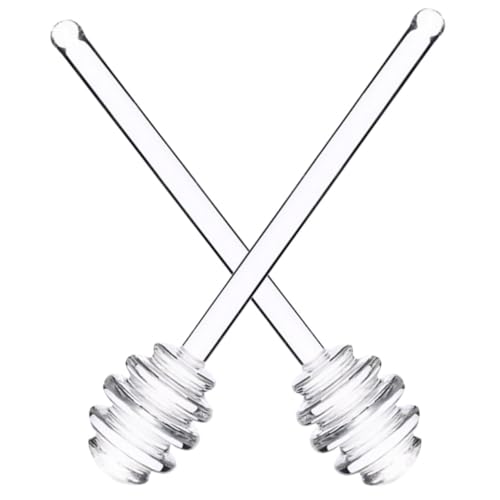 Garneck 2 Pc Honey Stirring Sticks Portable Mixing Sticks for Easy Honey Serving