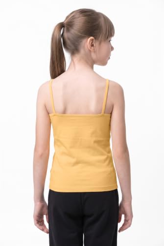 Image of Kurve Girl's Sleeveless Tank Top - Stretch Undershirts Cami Camisole, UV Protective Fabric, Rated UPF 50+ (Made in USA)