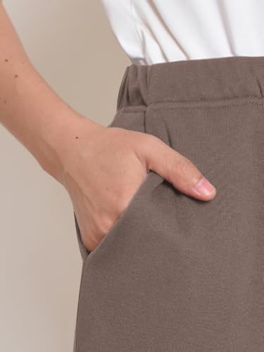 Weintee Women's Petite Knit Pants with Drawstring3