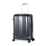 [アジアラゲージ] Asia Luggage デカかるEdge 拡張タイプ 52+8L スーツケース 52L 60L ALI-089-22W ウェーブブラック
