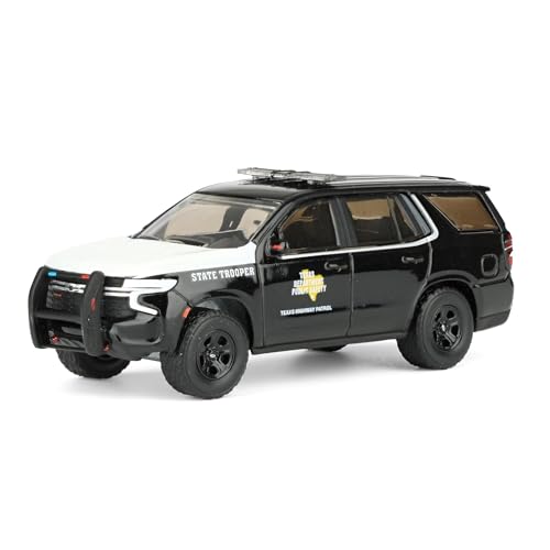 Greenlight 1/64 Chevrolet Tahoe Policía Texas miniatura 1