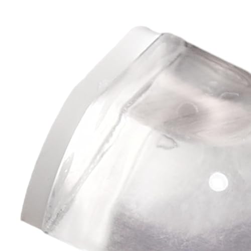 Doorstop Transparent Door Stop Wall Protector Floor Protection Door Wedge Door Stopper for Kitchen, Home, Office, Living Room