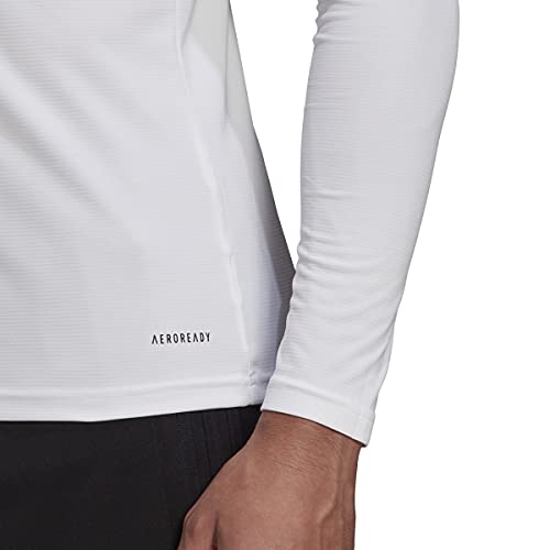 Adidas Mens Team Base Tee Shirt, White, Medium Us #TOP4