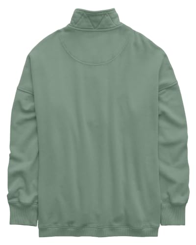 Image of Gacaky Sweatshirt for Women Oversized Henley Neck Pullover Top Fall Outfits | Oversized Silhouette, Quilted Placket Detail, Henley Sweatshirt, Comfort Soft Sweaters, Fall Winter Fashion Outfits Clothes