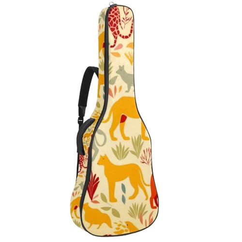 Housse pour guitare de 101,6 cm imperméable et rembourrée pour une protection maximale