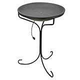 Prime Retreat Heated Bird Bath with Metal Stand and Cord Connector Kit