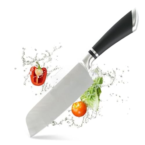 Image of Knife, Butcher Knife, Meat Cleaver Knife Chopping, Cooking Chef Butcher Knife, Sharp Santoku Knives, Kitchen Tools Utensils Nakiri, Blade 12 in (Pack of 3)