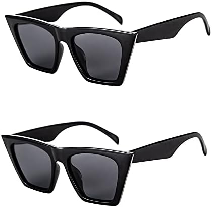 نظارات شمسية نسائية مربعة عتيقة عين القطة من فيسيدي B2473-F2 نظارات شمسية نسائية مربعة عتيقة عين القطة من فيسيدي B2473-F2