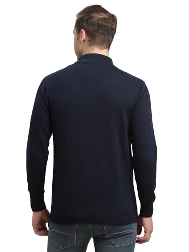 Pull à col roulé rayé pour homme anti froid tricot doux hiver - 2