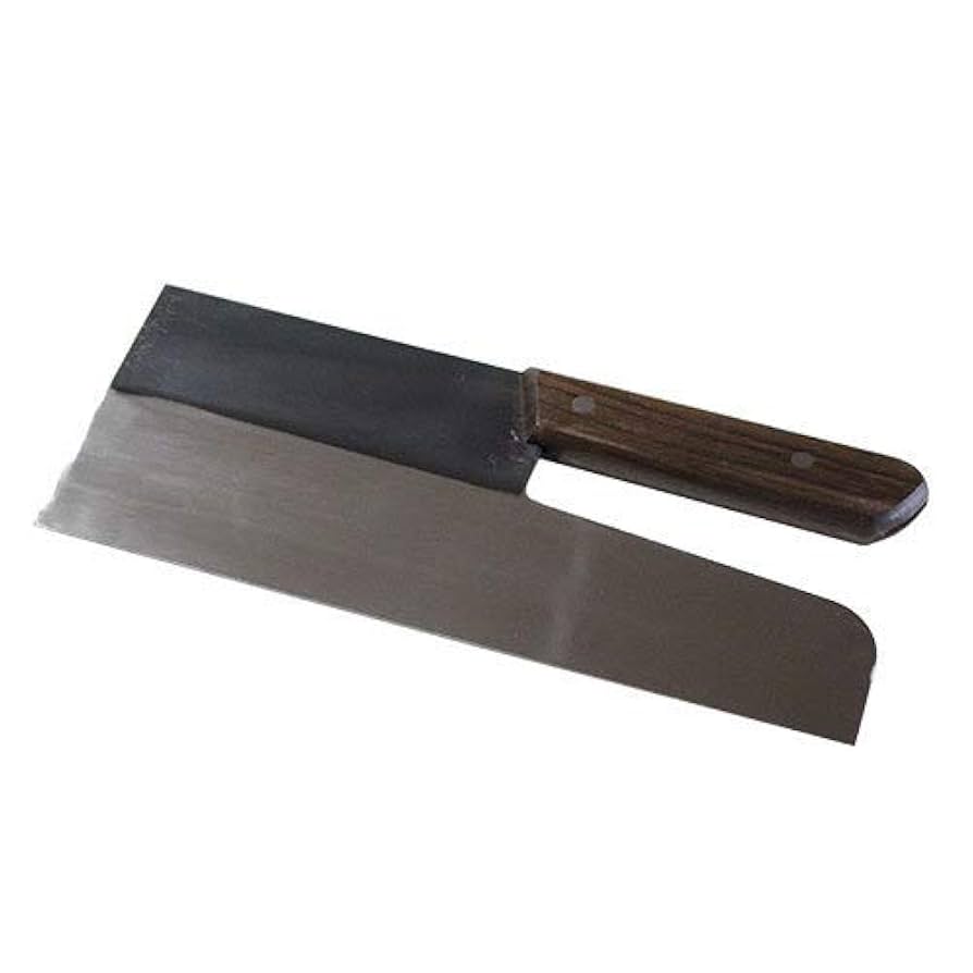 【未使用】 本職用 麺切り包丁 Amazon | 鍛造 麺切包丁 全鋼 330mm 本職用 麺道具 蕎麦 そば切