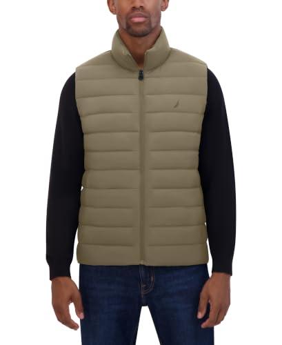 Image of Nautica Men's Lightweight Puffer Vest - Wind & Water-Resistant
