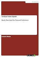Back Pain And Its Natural Solutions 3656864985 Book Cover