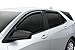 Auto Ventshade [AVS] Ventvisor / Rain Guards | Outside Mount, Smoke Color, 4 pc | 94706 | Fits 2021 - 2022 Cadillac Escalade/Chevrolet Tahoe/GMC Yukon