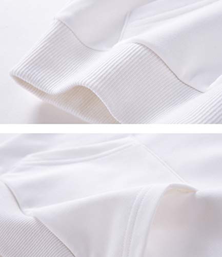 DCUTERQ Boys Girls Hoodies Cotton Basic Pullover Hooded Kids Casual Solid Classic Sweatshirt Pocket Hoodie 2-8 Years4