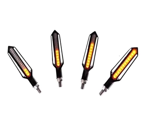 Clignotants moto LED puissants et étanches pour la route