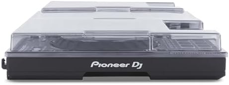 DECKSAVER Hoes voor Pioneer DJ DDJ-FLX10 - Supersterke beschermhoes van polycarbonaat in rookkleurige en heldere kleur, gemaakt in Groot-Brittannië - De keuze van DJ's voor bescherming