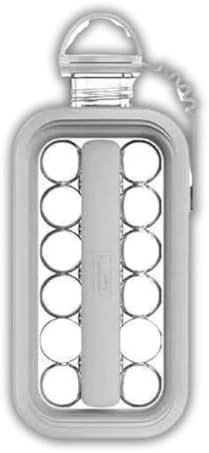 Molde de Gelo Garrafa 2 em 1 Portátil – 1400ml, Dobrável, Antivaz...