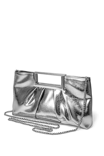 Image of CARIEDO Evening Clutch Bag Bright Color PU Leather Formal Handbag Suitable for Wedding Prom Black Tie Events