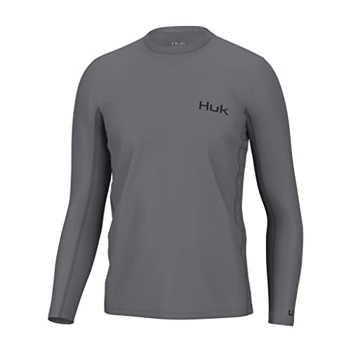 HUK Men's Icon X Long Sleeve, Performance Fishing Shirt