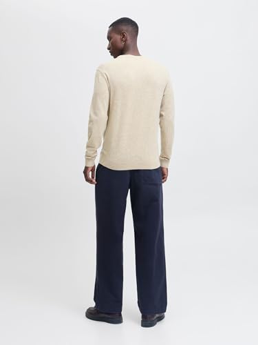 Upim, Maglione Girocollo A Maglia Rasata Uomo, Bianco Avorio, Taglia: M - 3