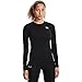 Under Armour Women's HeatGear Compression Long-Sleeve T-Shirt, Black (001)/White, Large