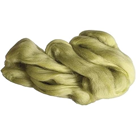 Rayher Laine vierge vert olive 50g Cover