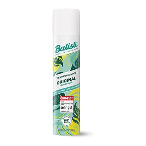 Batiste Trockenshampoo Original ,Dry Shampoo zum Auffrischen und Stylen der Haare Cover