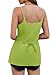 Yousify Women's Summer Suit Vest Tops Dressy Business Casual Spaghetti Strap Blazer Button Down Trendy Fashion Waistcoat Light Green