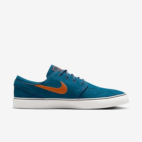 Nike SB Zoom Janoski OG+ Skate Shoes (Blue Force/Blue Force/Summit White/Campfire Orange)3