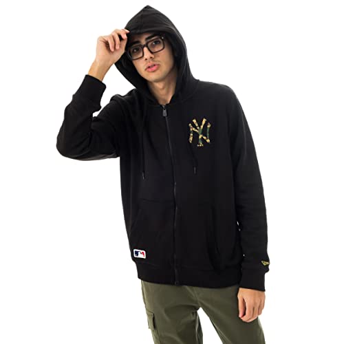 NEW ERA FELPA CAPPUCCIO New York Yankees Camo Logo...