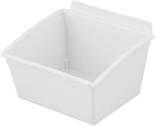 Slatbox brand, Popbox Standard model Slatwall Storage / Display bin, Plastic (polypropylene), 4.87