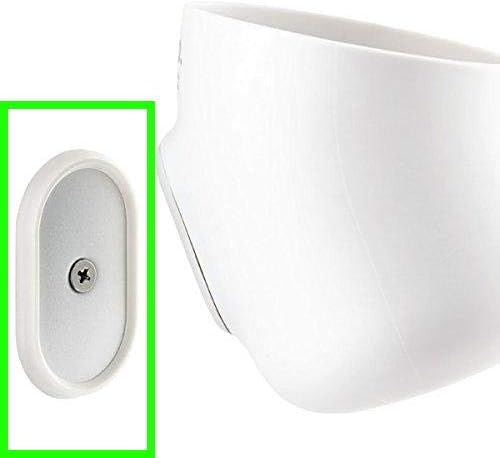 Urbio Wall Puck White Pkg/2, 1-3/4" X 2-3/4" H