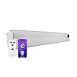 Klarstein Chauffage Electrique à Infrarouge, Chauffage de Jardin 3000W, App Smart WiFi, Télécommande, Minuterie, Affichage LED, Chauffage Exterieur Terrasse IP44, Chauffage d'Appoint Econome Sans CO2
