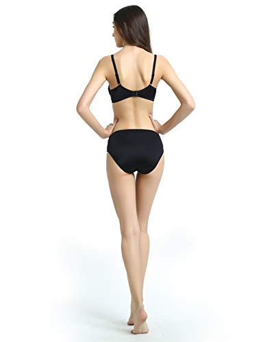 Culotte en microfibre fleurie Vanever : élasticité et douceur invisible - 2