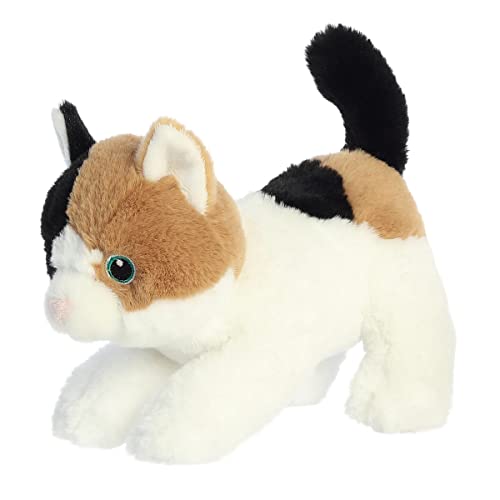Doudou chat calico Eco Nation Aurora peluche écoresponsable