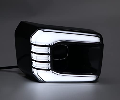 Amazon | 自遊本舗 LED デイライト付き フォグランプ カバー