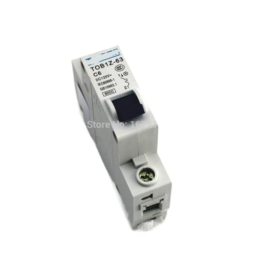 Disjoncteur 1P 6A DC 125V courbe C pour protéger les surcharges électriques