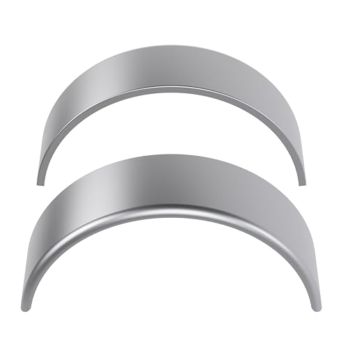 Image of KUAFU 14 inch-16 inch Round Trailer Fenders Single Axle and Fender 32 inch x 9 inch x 14 inch | Steel; Compatible with Car Haul; Cargo Trailer Utility Landscape Trailer 2 Pcs