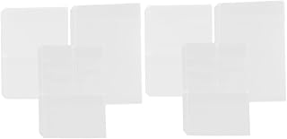 KALLORY 30 Peças 6 A5 Saco De Armazenamento De Folhas Soltas Bolsa Com Zíper Transparente Envelopes Transparentes Fichário Com Zíper A5 Sacos De Arquivo Transparente Saco De Documentos