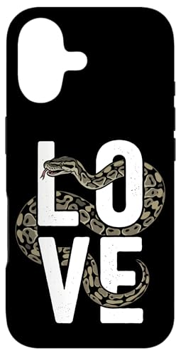 �{�[���p�C�\�� �T���O���X���D�� ঒��� �w�r Ball Python Snake Owner Love �X�}�z�P�[�X iPhone 17 �p