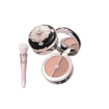 Flower Knows Butterfly Cloud Collar Rouge Box Highlighting & Blush Duo Powder+Blush Brush Set