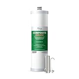 iSpring FPCU10 Cartuccia Filtrante di Ricambio per Purificatore d'Acqua da Piano, Compatibile con CKC1S, Filtrazione 0.01 μm Multi-Stage Filtration, Riduce Cloro e Metalli Pesanti, Dura fino a 6 Mesi