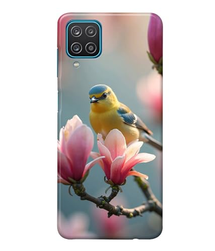 Image of Sparrow Birds Nature Printed Hard Back Case Cover Compatible for Samsung Galaxy M32 4G (Multicolor) - D1669