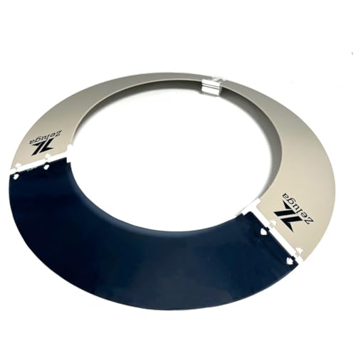 Zeluga 15-483 Professional Hard Hat Sun Shade Visor - Reusable and Replaceable Visor with Sun & Heat Protection Standard Full Brim Hard Hat Attachment