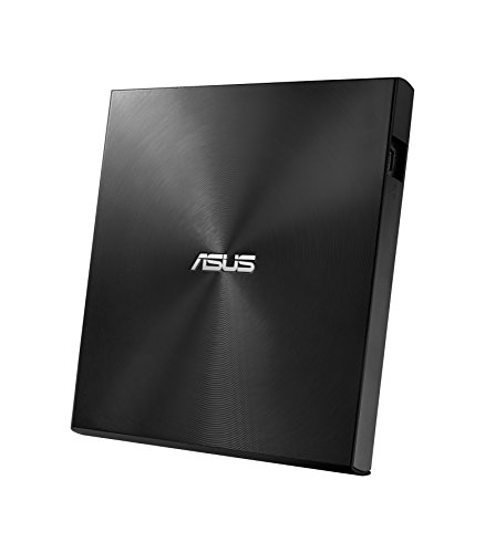 Asus Masterizzatore Esterno ZenDrive U9M (SDRW-08U9M-U/BLK), Lettore Ultra Slim 8x,