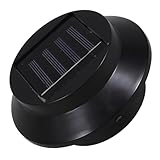 Holibanna 6pcs Solar Fence Lights Energy-Saving Led Outdoor Lighting Tool Practical Garden Decor for Patios Lawns and Walkways Warm White Easy Install