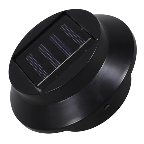 Holibanna 6pcs Solar Fence Lights Energy-Saving Led Outdoor Lighting Tool Practical Garden Decor for Patios Lawns and Walkways Warm White Easy Install