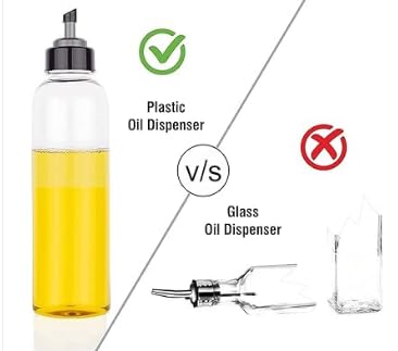 Image of Amazon choice 500ml oil dispenser bottle