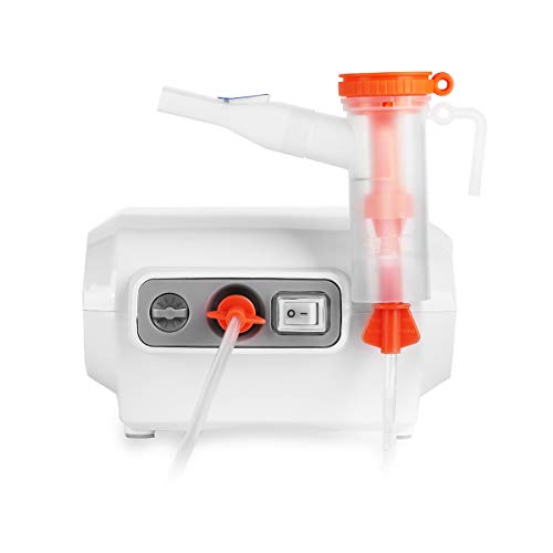 Tangxia Traditional Jet Nebulizer, Home Nebulizer Machine Personal Steam Atomizer for Kids and Elderly, Portable Compressor Nebulizer with 1 Set Accessories