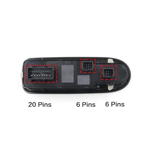Interrupteur lève-vitre Peugeot 308 bloqué Solution de remplacement 96599975XT - 5
